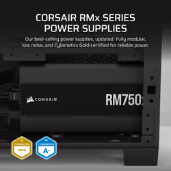 Corsair RM750x power supply unit 750 W 24-pin ATX ATX Black - Additional view 4