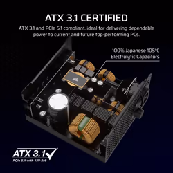 Corsair RM750x power supply unit 750 W 24-pin ATX ATX Black - Additional view 5