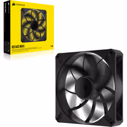 Corsair RS140 MAX Computer case Fan 14 cm Black 1 pc(s) - Additional view 4