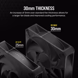Corsair RS140 MAX Computer case Fan 14 cm Black 1 pc(s) - Additional view 6