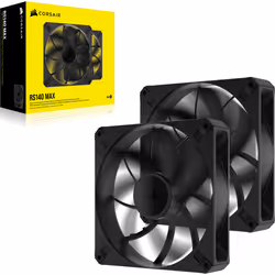 Corsair RS140 MAX Computer case Fan 14 cm Black 2 pc(s) - Additional view 6