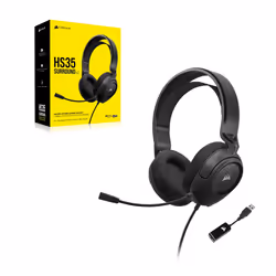 Corsair HS35 SURROUND v2 Headset Wired Head-band Gaming Black