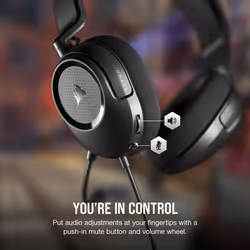 Corsair HS35 SURROUND v2 Headset Wired Head-band Gaming Black - Additional view 5