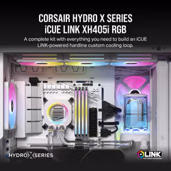 Corsair XH405i Processor Liquid cooling kit White - Additional view 8