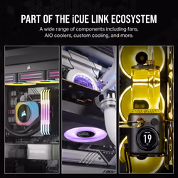Corsair iCUE LINK RX120 Computer case Fan 12 cm Black 1 pc(s) - Additional view 7