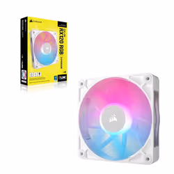 Corsair iCUE LINK RX120 RGB Computer case Fan 12 cm White 1 pc(s) - Additional view 8