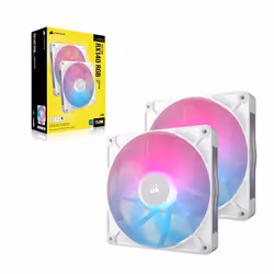 Corsair iCUE LINK RX140 RGB Computer case Fan 14 cm White 2 pc(s) - Additional view 8