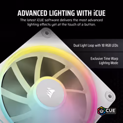 Corsair iCUE LINK LX120 RGB Computer case Fan 12 cm White 3 pc(s) - Additional view 7