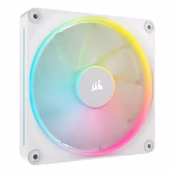 Corsair CO-9051032-WW computer cooling system Computer case Fan 14 cm White 2 pc(s) - Additional view 4