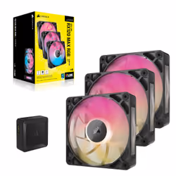 Corsair iCUE LINK RX120 MAX RGB Computer case Fan 12 cm Black 3 pc(s) - Additional view 4