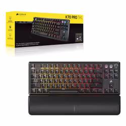 Corsair K70 PRO TKL keyboard Gaming USB QWERTZ UK English Black - Additional view 6