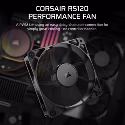 Corsair RS120 Computer case Fan 12 cm Black 1 pc(s) - Additional view 7