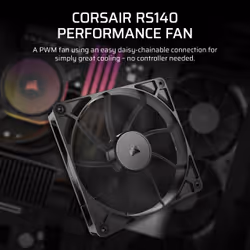 Corsair RS140 Computer case Fan 14 cm Black 1 pc(s) - Additional view 6