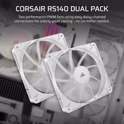 Corsair RS140 Computer case Fan 14 cm White 2 pc(s) - Additional view 5