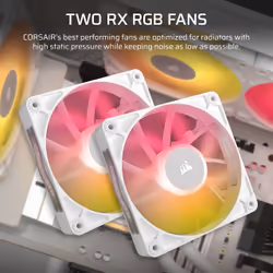 Corsair iCUE LINK TITAN RX RGB Processor All-in-one liquid cooler 12 cm White 1 pc(s) - Additional view 7