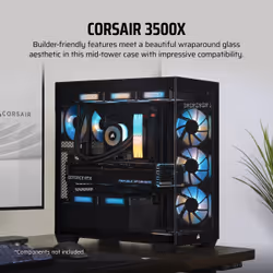 Corsair 3500X Midi Tower Black - Additional view 7