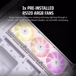 Corsair 3500X ARGB Midi Tower White - Additional view 8