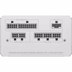 Corsair RM850e power supply unit 850 W 20+4 pin ATX ATX White - Additional view 4