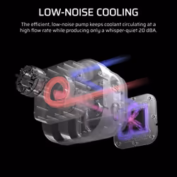 Corsair Nautilus 360 RS Motherboard All-in-one liquid cooler Black - Additional view 6