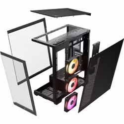 Corsair iCUE LINK 3500X RGB Midi Tower Black - Additional view 6
