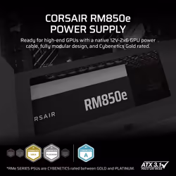 Corsair RM850e power supply unit 850 W 24-pin ATX ATX Black - Additional view 6