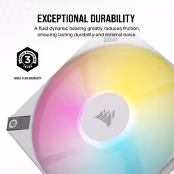 Corsair AF120 RGB Slim Computer case Fan 12 cm White 2 pc(s) - Additional view 8