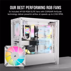 Corsair iCUE 5000D RGB Airflow Midi Tower White - Additional view 4