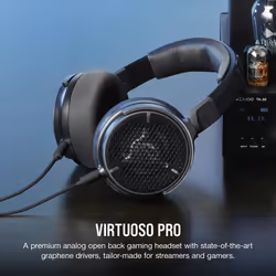 Corsair VIRTUOSO PRO Headset Wired Head-band Gaming Black