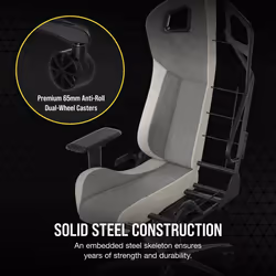 Corsair CF-9010058-WW video game chair PC gaming chair Mesh seat Grey - Additional view 4