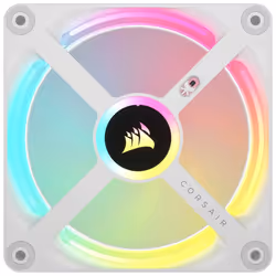 Corsair iCUE LINK QX120 RGB Computer case Fan 12 cm White 3 pc(s) - Additional view 4
