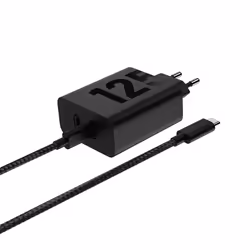 Motorola TurboPower 125W Duo Charger, Indoor, AC, 2 m, Black