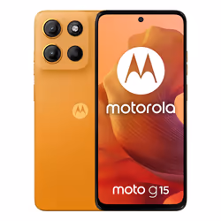 Motorola moto g15 17.1 cm (6.72") Dual SIM Android 15 4G USB Type-C 4 GB 128 GB 5200 mAh Orange