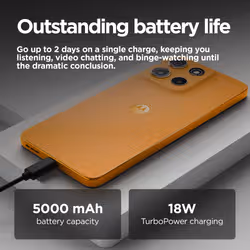 Motorola moto g15 8 GB 128 GB Orange - Additional view 3
