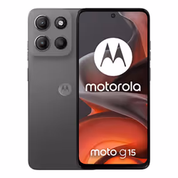 Motorola moto g15 17.1 cm (6.72") Dual SIM Android 15 4G USB Type-C 8 GB 512 GB 5200 mAh Grey