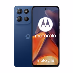 Motorola moto g15 17.1 cm (6.72") Dual SIM Android 15 4G USB Type-C 8 GB 512 GB 5200 mAh Navy