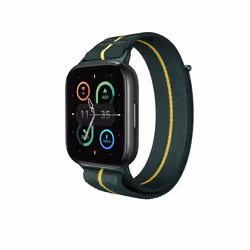 Motorola moto watch fit 4.83 cm (1.9") OLED 44.5 mm Digital Touchscreen Green, Grey GPS (satellite) - Additional view 4