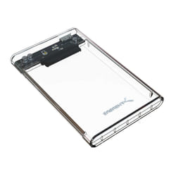 Sabrent EC-OCUB storage drive enclosure HDD/SSD enclosure Transparent 2.5"