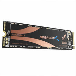 Sabrent SB-ROCKET-NVME4-500 internal solid state drive 500 GB M.2 PCI Express 4.0 NVMe 3D TLC NAND