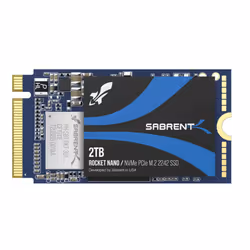 Sabrent SB-1342-2TB internal solid state drive M.2 PCI Express 3.0 NVMe 3D TLC NAND