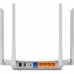 AC1200 Wireless Dual Band Wi-Fi Router, Wi-Fi Speed Up to 867 Mbps/5 GHz + 300 Mbps/2.4 GHz, 4+1 Fast Ports, Single-Core CPU, Parental Control, Easy