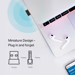 TP-Link AC600 Nano Wi-Fi Bluetooth 4.2 USB Adapter - Additional view 4