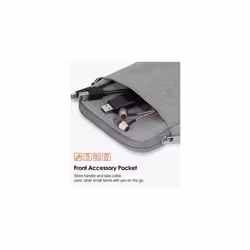 68 Inch Kindle Sleeve Bag Protective Nylon Cover Compatible with Kindle Paperwhite 2021 Fire 7 2022 Dark Gray