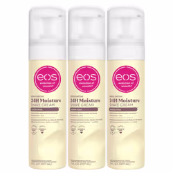 eos Shea Better Shaving Cream for Women- Vanilla Bliss  24-Hour Hydration  Skin Care & Lotion with Shea Butter  7 fl oz  3-Pa ...