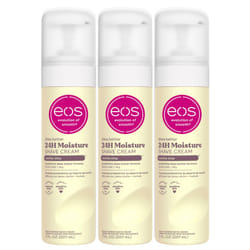 eos Shea Better Shaving Cream for Women- Vanilla Bliss  24-Hour Hydration  Skin Care & Lotion with Shea Butter  7 fl oz  3-Pack