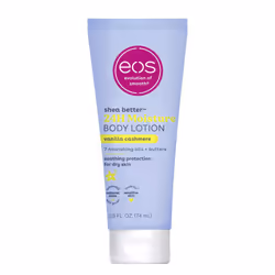 eos 24H Moisture Travel Body Lotion- Vanilla Cashmere Travel Size Essential Toiletries Mini Body Lotion 2.5 fl oz