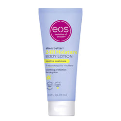 eos 24H Moisture Travel Body Lotion- Vanilla Cashmere  Travel Size Essential  Toiletries  Mini Body Lotion  2.5 fl oz