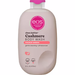 eos Shea Better Cashmere Body Wash  Coconut Waters  Moisturizing and Nourishing  pH Balanced Creamy Gel Formula  Paraben & Ph ...