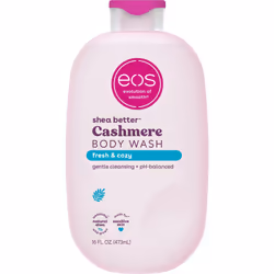 eos Shea Better Cashmere Body Wash Fresh & Cozy Moisturizing and Nourishing pH Balanced Creamy Gel Formula Paraben & Phth ...