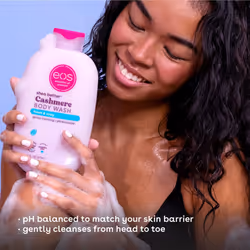 eos Shea Better Cashmere Body Wash  Fresh & Cozy  Moisturizing and Nourishing  pH Balanced Creamy Gel Formula  Paraben & Phthalate Free  Sensitive Ski