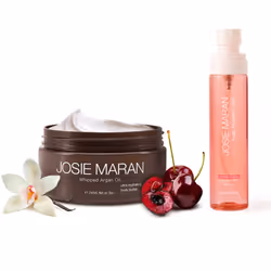 Josie Maran Argan Layering Kit - Whipped Argan Oil Body Butter + Prosperity Body Mist - Delivers an All Over Body Glow Inten ...